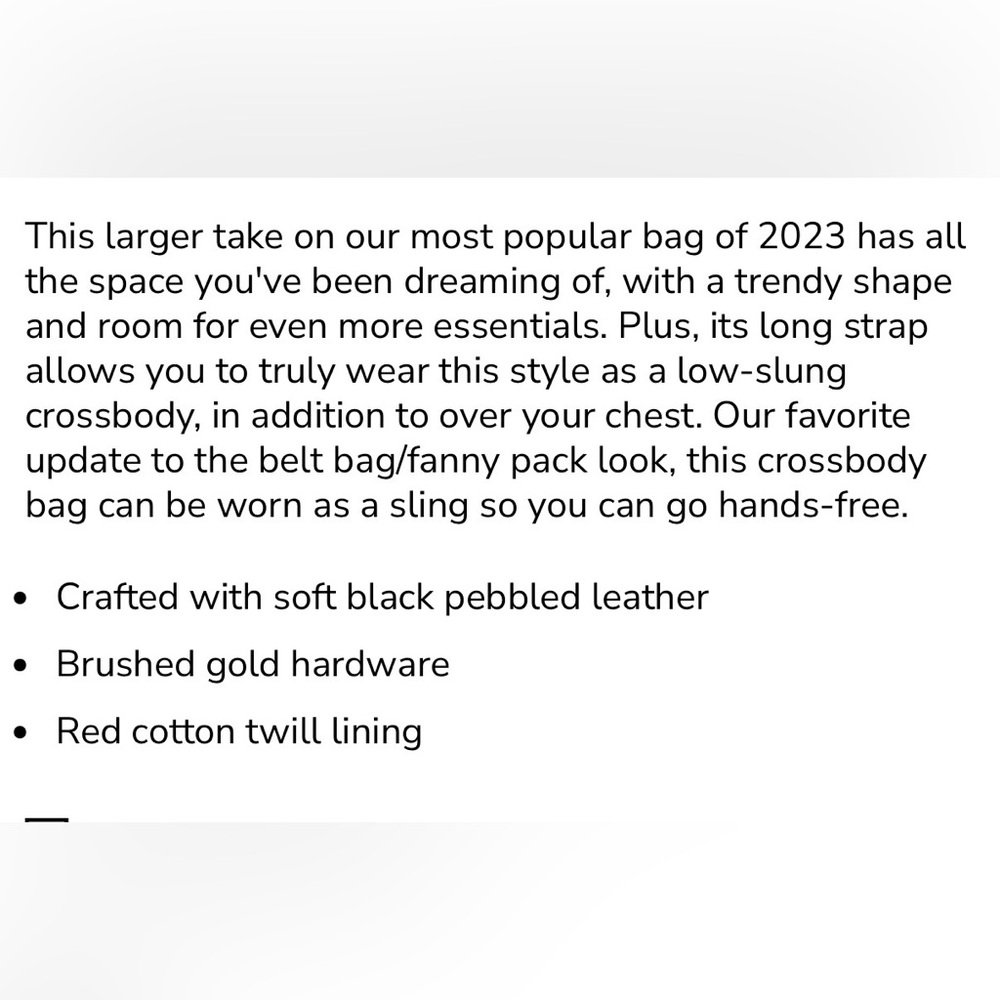 Hammitt Charles crossbody - Picture 10 of 10